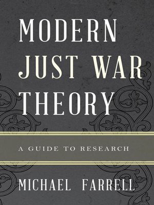 cover image of Modern Just War Theory